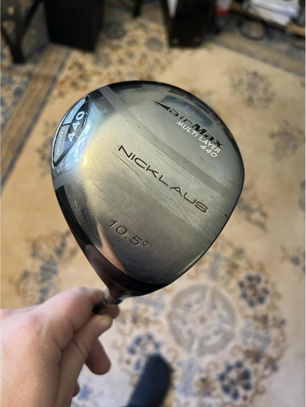 Nicklaus Air Max 10.5 Deg Driver 440 Multi Layer R Flex Fujikura SG Pro